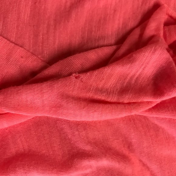 Old Navy Neon Pink Side Tie Lightweight Top XXL - Picture 7 of 8